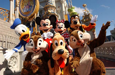 Walt Disney World - Most visited resort in the world - In Orlando, Florida.