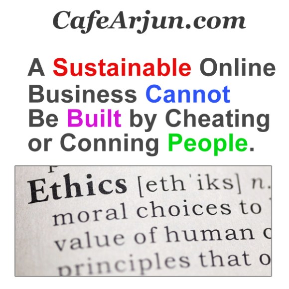 An Online Business Can Be Built Only With Ethics